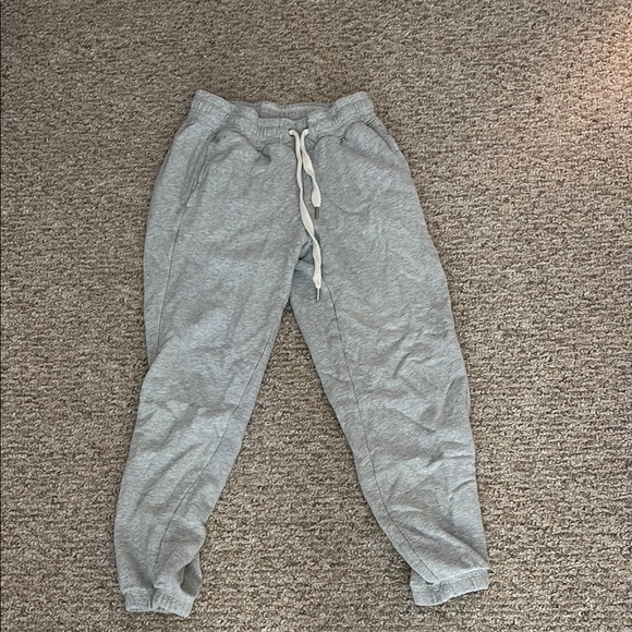 Aerie Heather Gray Sweatpants Lounge Pants - Picture 1 of 3
